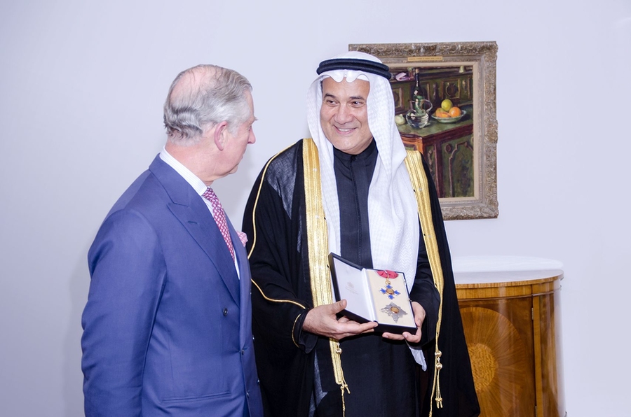 Mohammed Abdul Latif Jameel-king-charles