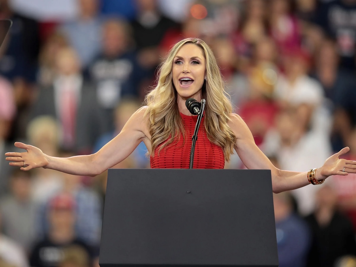 TSX Entertainment, Donald Trump, Lara Trump, Trump, Times Square billboard