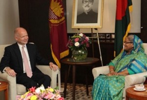 à¦ªà§à¦°à¦§à¦¾à¦¨à¦®à¦¨à§à¦¤à§à¦°à§€ à¦¶à§‡à¦– à¦¹à¦¾à¦¸à¦¿à¦¨à¦¾à¦° à¦¸à¦™à§à¦—à§‡ à¦¬à§à¦°à¦¿à¦Ÿà¦¿à¦¶ à¦ªà¦°à¦°à¦¾à¦·à§à¦Ÿà§à¦°à¦®à¦¨à§à¦¤à§à¦°à§€ à¦‰à¦‡à¦²à¦¿à¦¯à¦¼à¦¾à¦® à¦¹à§‡à¦—à§‡à¦° à¦¬à§ˆà¦ à¦•à¥¤