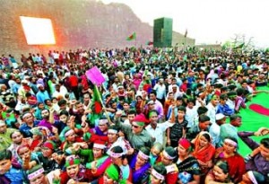 মানবতাবিরোধী অপরাধীদের ফাà¦à¦¸à¦¿ ও জামায়াত-শিবিরের রাজনীতি নিষিদà§à¦§ করার দাবিতে লড়াই চালিয়ে যাওয়ার