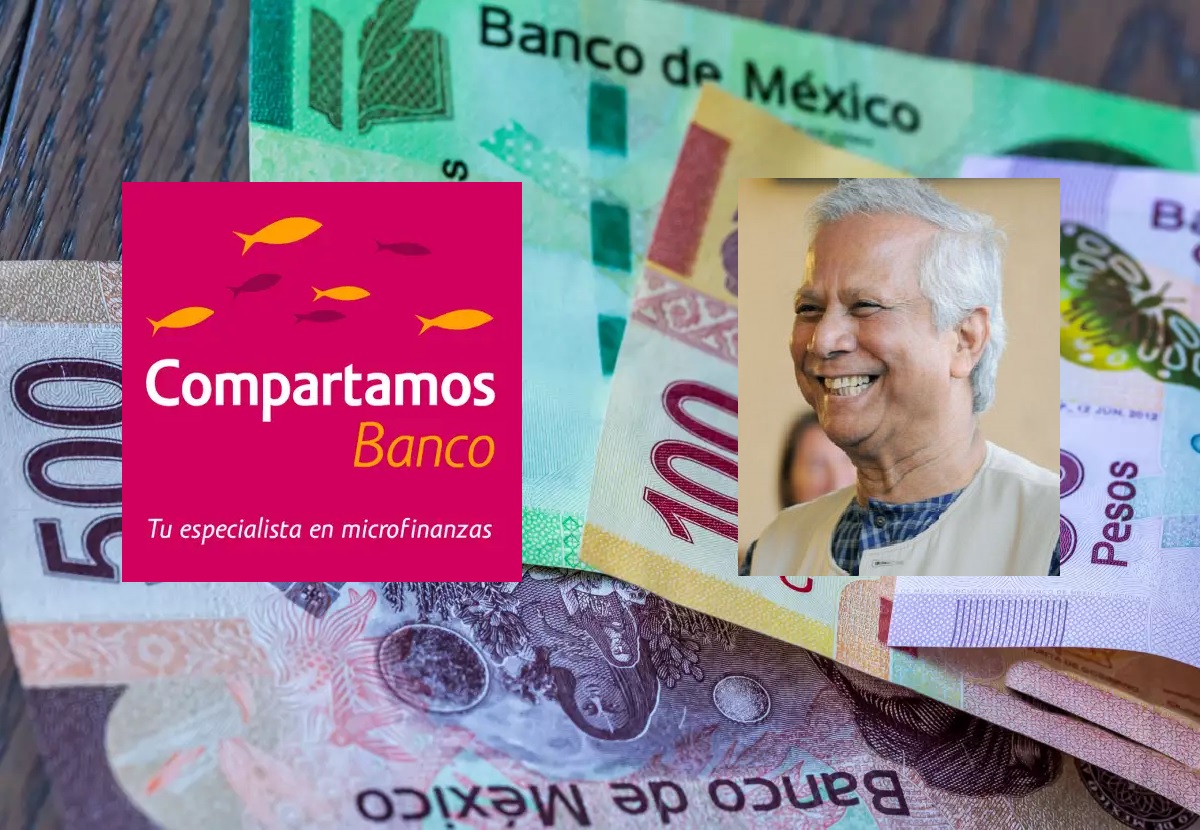 Nobel Peace Prize, Muhammad Yunus, Banco Compartamos, Microcredit Summit Campaign, Bandhan Bank, Gentera, JPMorgan, Citigroup Inc, Sumitomo, Sumitomo Mitsui Financial Group, JPMorgan Chase & Co