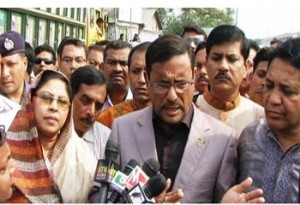 à¦—à¦¾à¦œà§€à¦ªà§à¦°à§‡ à¦¸à§œà¦• à¦ªà¦°à¦¿à¦¦à¦°à§à¦¶à¦¨ à¦¶à§‡à¦·à§‡ à¦¸à¦¾à¦‚à¦¬à¦¾à¦¦à¦¿à¦•à¦¦à§‡à¦° à¦¸à¦™à§à¦—à§‡ à¦•à¦¥à¦¾ à¦¬à¦²à¦›à§‡à¦¨ à¦¯à§‹à¦—à¦¾à¦¯à§‹à¦—à¦®à¦¨à§à¦¤à§à¦°à§€ à¦“à¦¬à¦¾à§Ÿà¦¦à§à¦² à¦•à¦¾à¦¦à§‡à¦°à¥¤