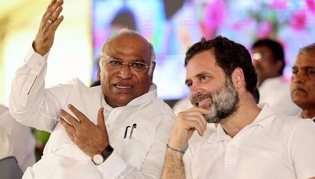 Rahul Gandhi and Mallikarjun Kharge reached Patna for the meeting of opposition parties, CM Nitish welcomed at the airport